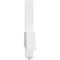Ekena Millwork Eugene Architectural Grade PVC Gable Bracket, 36"W x 12"H x 2"D x 4"F, 8/12 Pitch GBP036X12X0204EUG00 - alternate 2